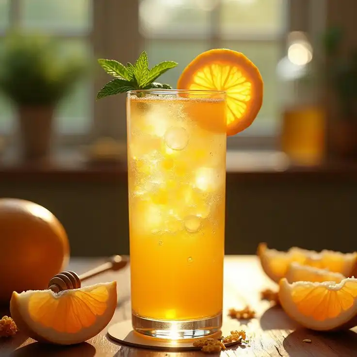 Bubly orange