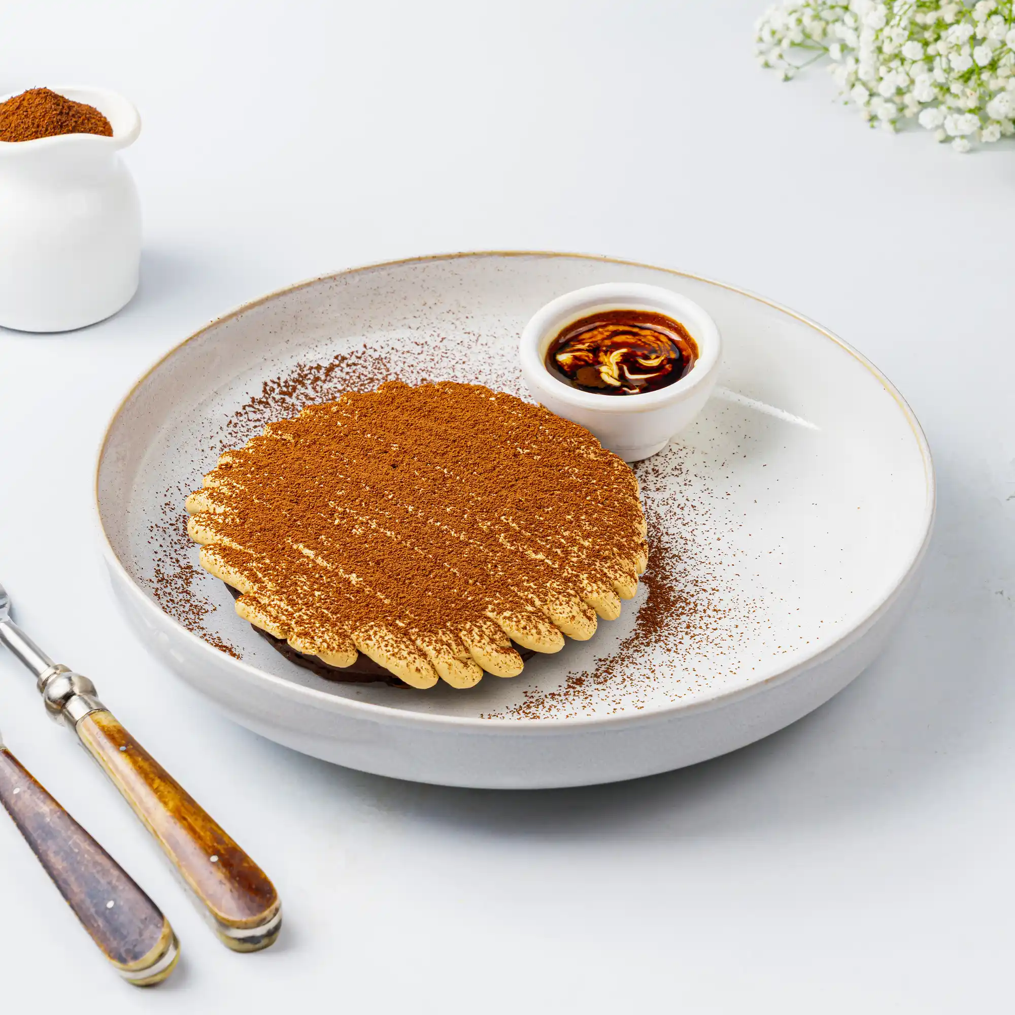 Tiramisu pancake