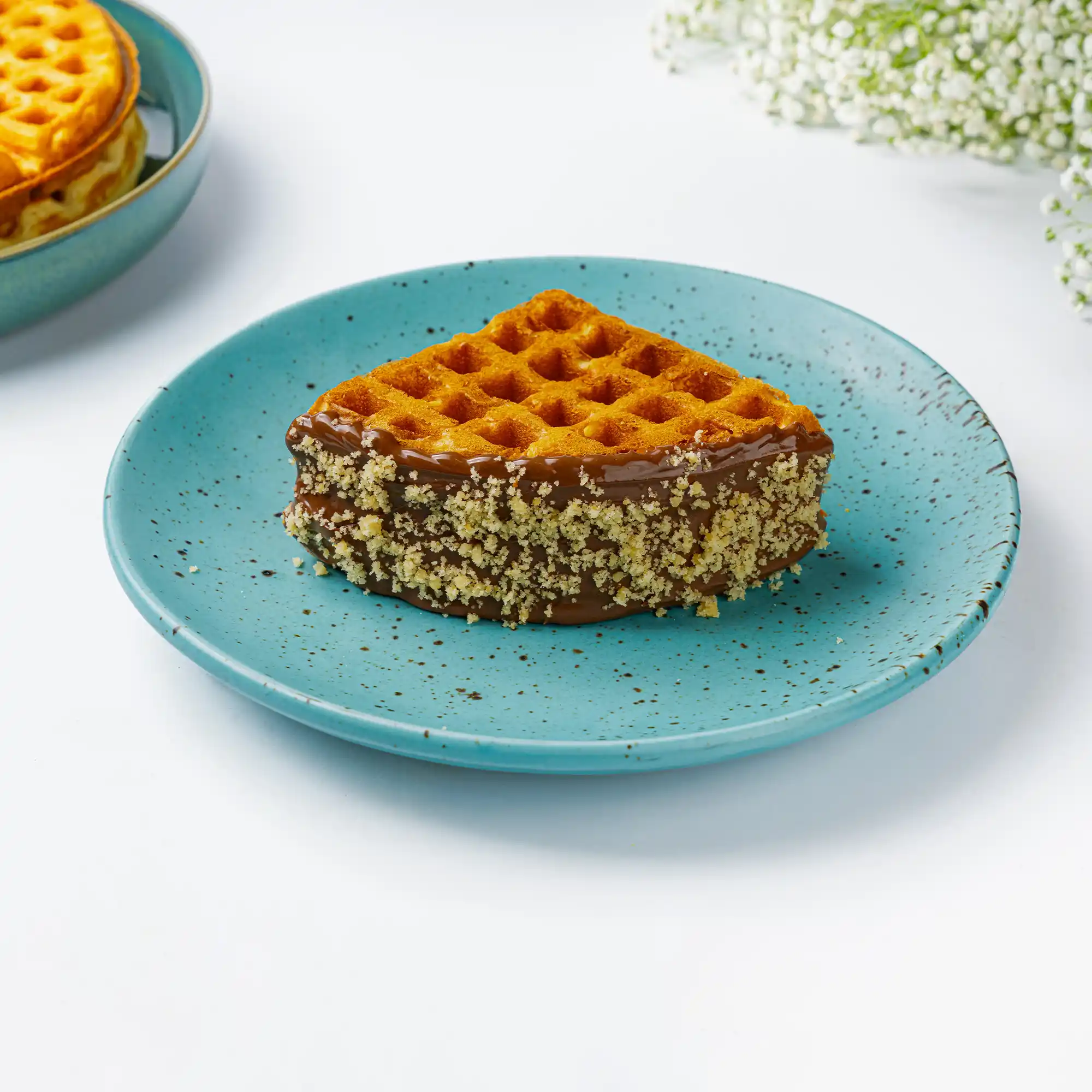 Nutella Rich Waffles