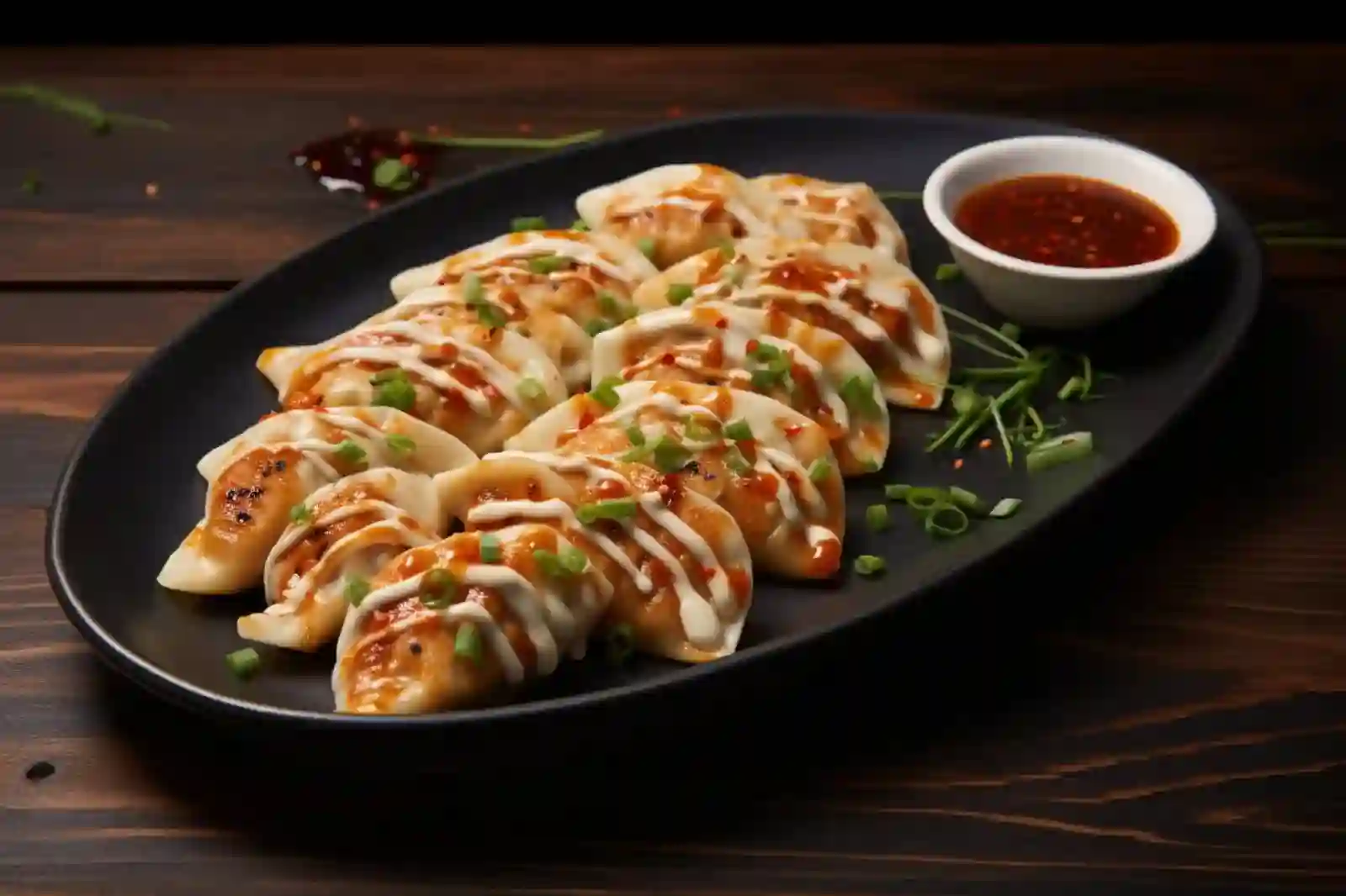 Chicken schezwan Momo(5Pcs)
